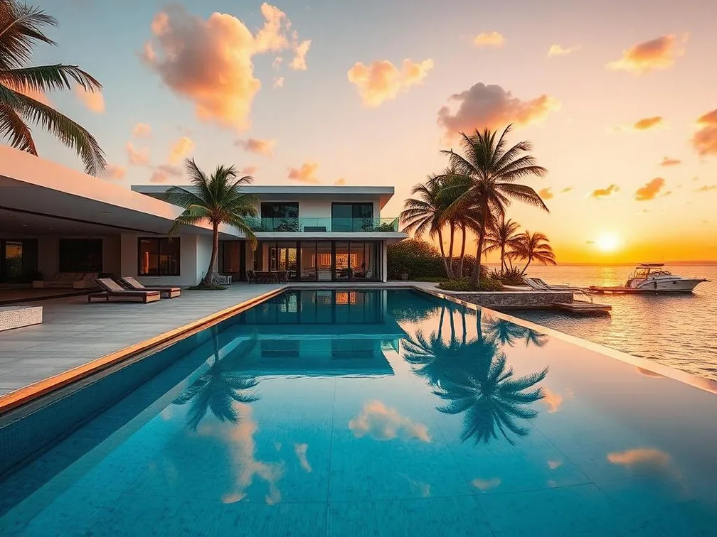 Luxury villas and residences in Miami